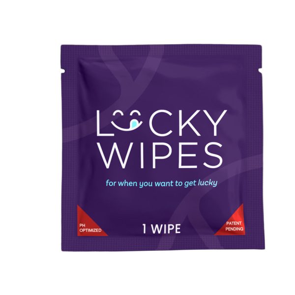Sweetums Lucky Wipes Strawberries & Cream Flavor 10-Pack - Image 2
