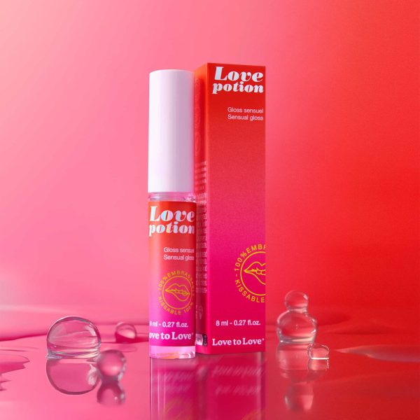 Love to Love Love Potion Sensual Gloss 0.27 oz. - Image 2