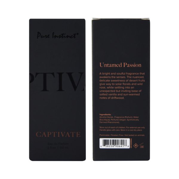 Pure Instinct Pheromone Eau De Parfum Captivate 2 Floz | 60 Ml - Image 5