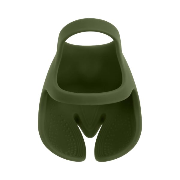Zero Tolerance Nutty Buddy Rechargeable Cock Ring Stimulator Silicone Green - Image 8