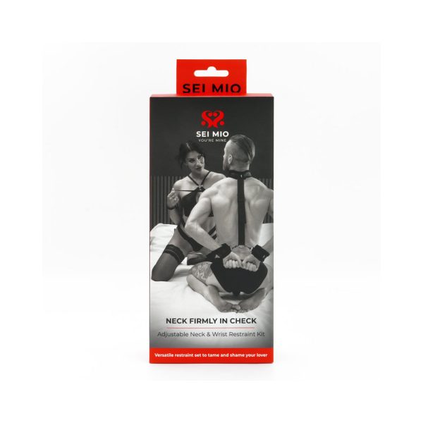 SEI MIO Neck Firmly in Check Adjustable Neck & Wrist Restraint Kit - Image 6
