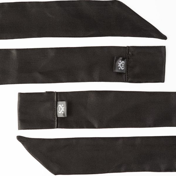 SEI MIO Nights in Tied Satin 2 x Silk Sash Restraints - Image 4
