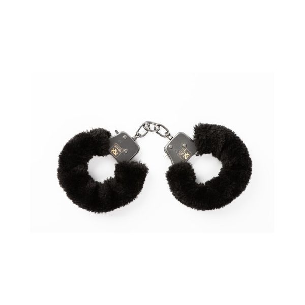 SEI MIO Cuff Love Furry Metal Handcuffs - Image 2