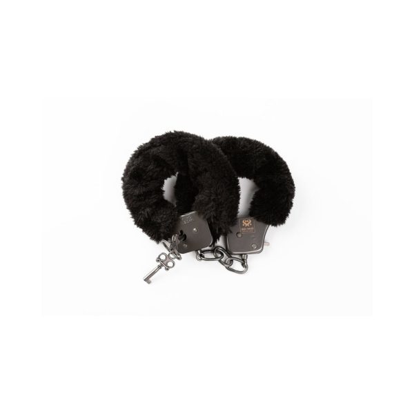 SEI MIO Cuff Love Furry Metal Handcuffs - Image 3