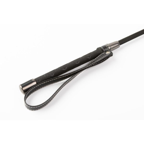SEI MIO Rein in Desire Faux Leather Riding Crop - Image 4