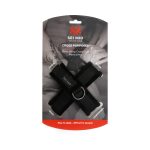 SEI MIO Cross Purposes Unique Over-Wrap Cross Cuff Restraints