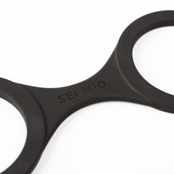 SEI MIO Handi-Cuffs Medium Super Strong Silicone Restraint Cuffs - Image 4