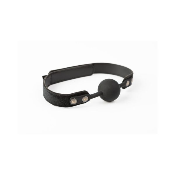 SEI MIO Strictly Come Quietly Soft Strap Silicone Ball Gag - Image 3