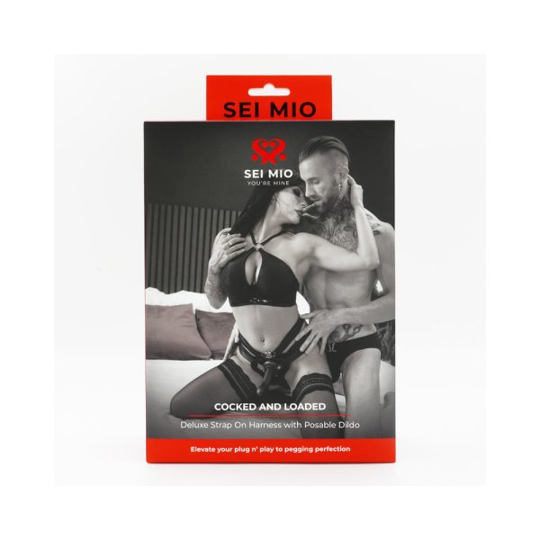 SEI MIO Cocked and Loaded Advanced Strap-On Harness and 6.5 in. Dildo - Image 6