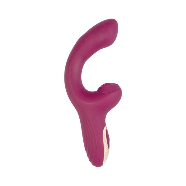 Blaze Heat-Up Thumper Massager Eggplant - Image 3