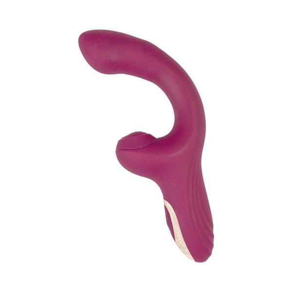 Blaze Heat-Up Thumper Massager Eggplant - Image 4