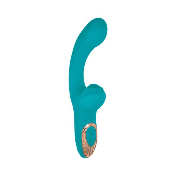 Blaze Heat-Up Thumper Massager Aqua - Image 2