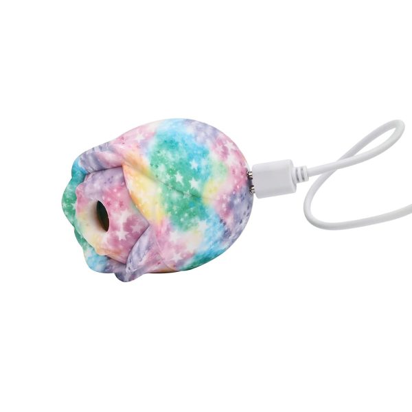 Adam & Eve Eve''s Ravishing Rose Tapping Clitoral Stimulator Rainbow - Image 7