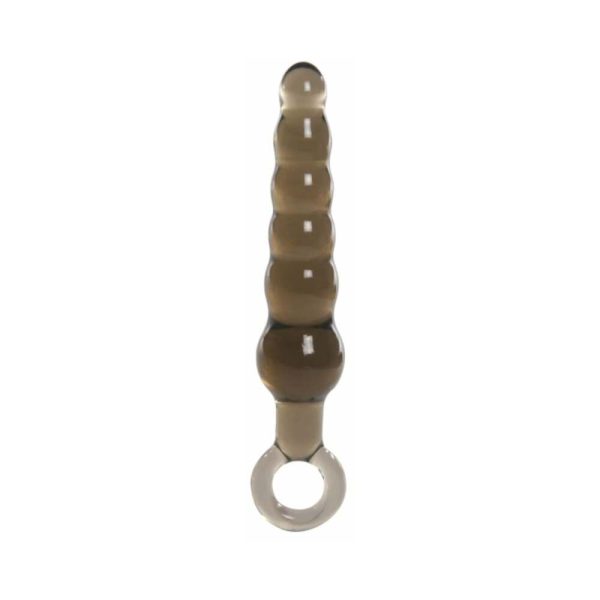 Me You Us Rippled Wand Anal Teaser Plug Black - Image 2