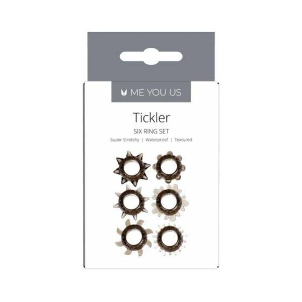 Me You Us Tickler Set Textured Ring Smoke - Image 3