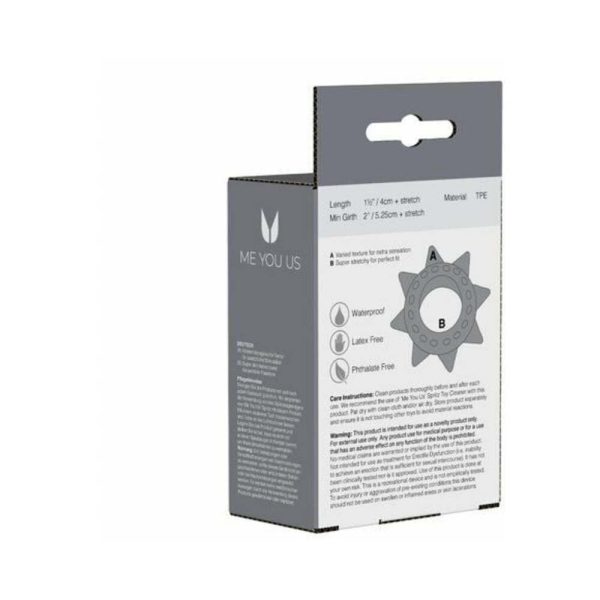 Me You Us Tickler Set Textured Ring Smoke - Image 4
