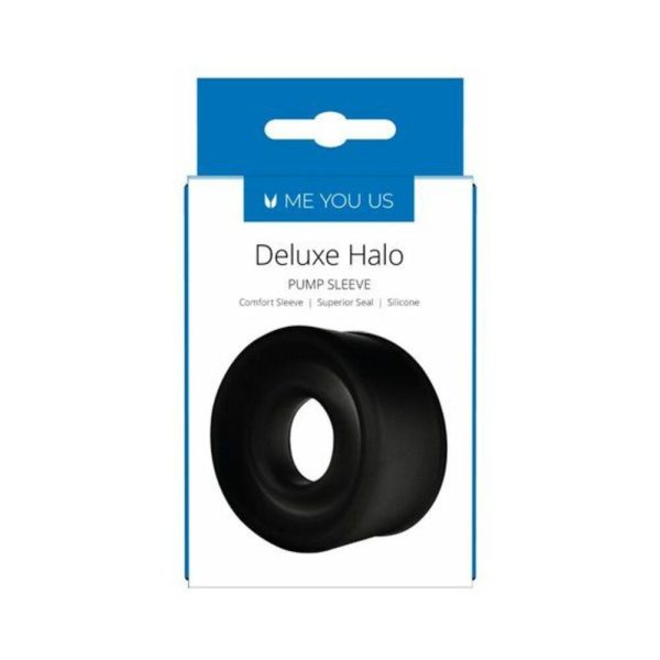 Me You Us Deluxe Halo Pump Sleeve Black - Image 3