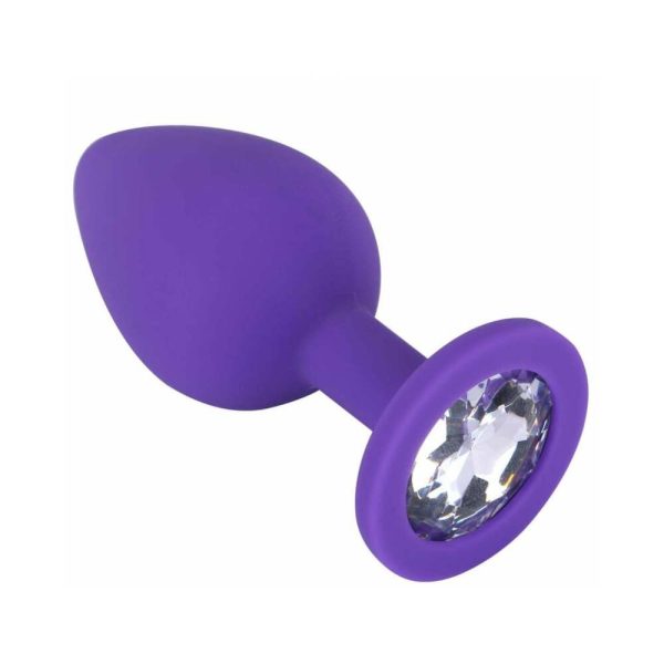 Me You Us Trio of Jewels 3-Piece Training Plug Set Purple - Image 3