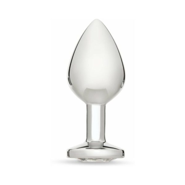 Me You Us Crystal Jewels Metal Plug Clear Medium - Image 2