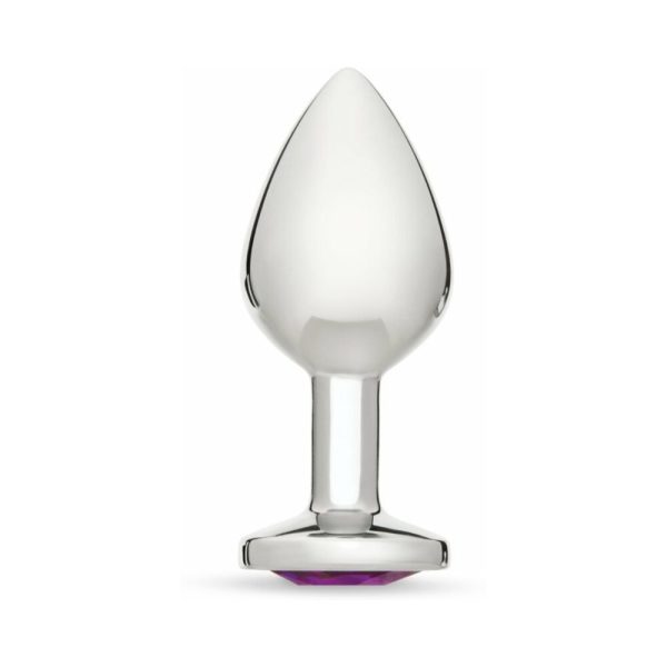 Me You Us Crystal Jewels Metal Plug Purple Medium - Image 3