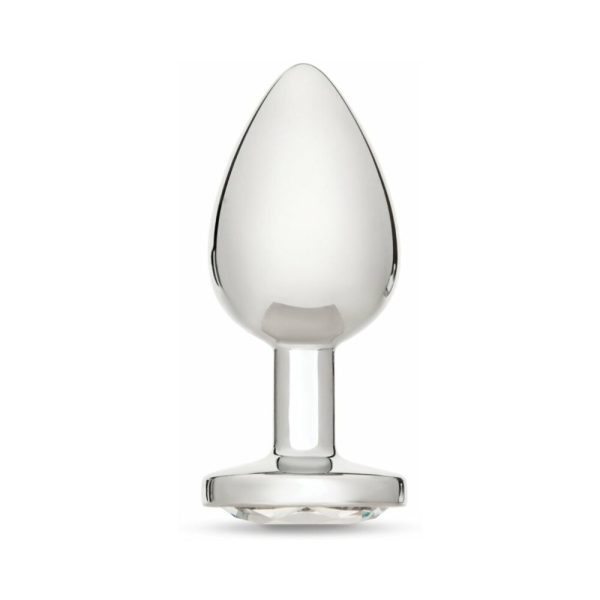 Me You Us Crystal Jewels Metal Plug Clear Large - Image 3