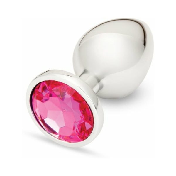Me You Us Crystal Jewels Metal Plug Pink Large - Image 2