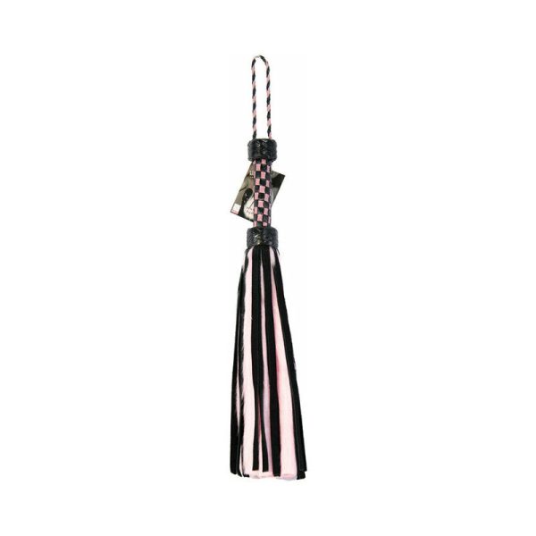 Suede & Fluff Mini Flogger Pink - Image 5
