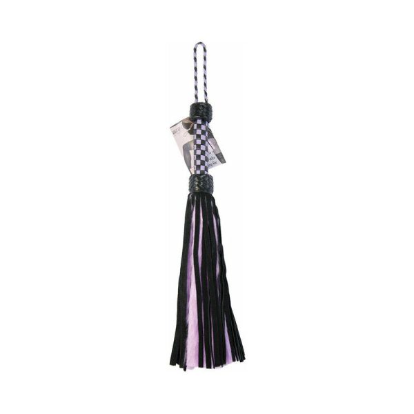 Suede & Fluff Mini Flogger Purple - Image 6