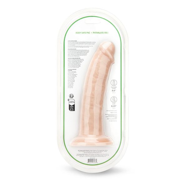 Me You Us Ultra Cock 9 in. Realistic Dildo Vanilla - Image 5