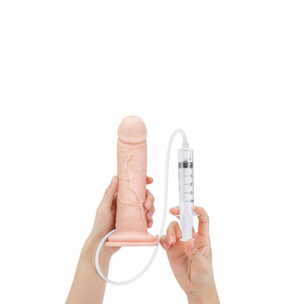 Me You Us Ultra Cock 8 in. Realistic Squirting Dildo Vanilla - Image 4
