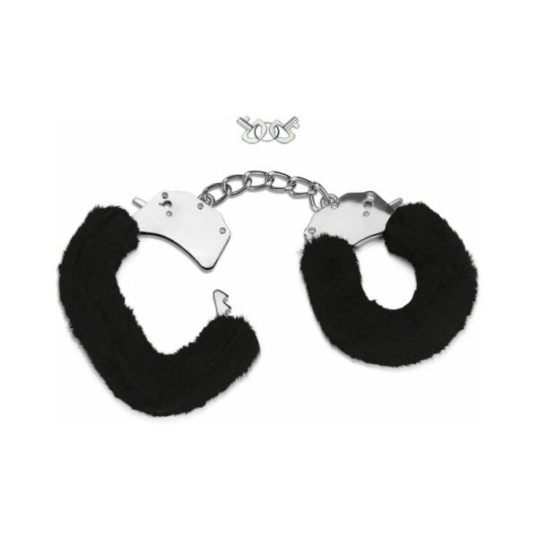 Me You Us Furry Handcuffs Black - Image 3