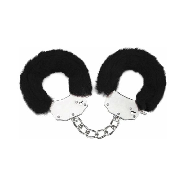 Me You Us Furry Handcuffs Black - Image 4