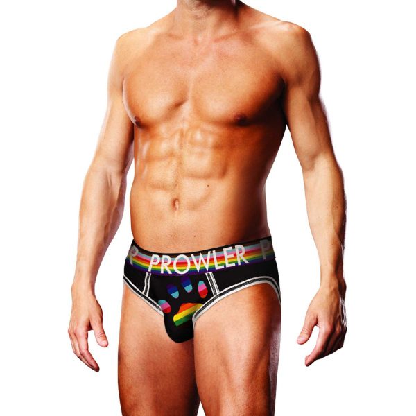 Prowler Oversized Paw Open Brief Black S - Image 2