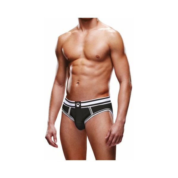 Prowler Open Brief Black/White XL - Image 2