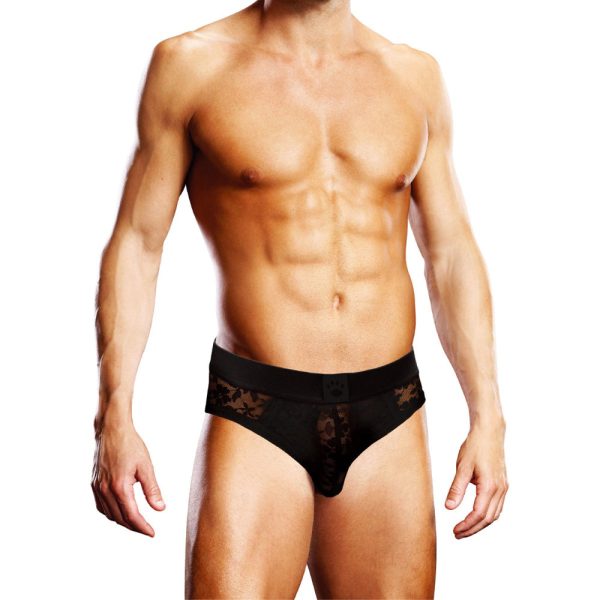 Prowler Lace Open Brief Black M - Image 2