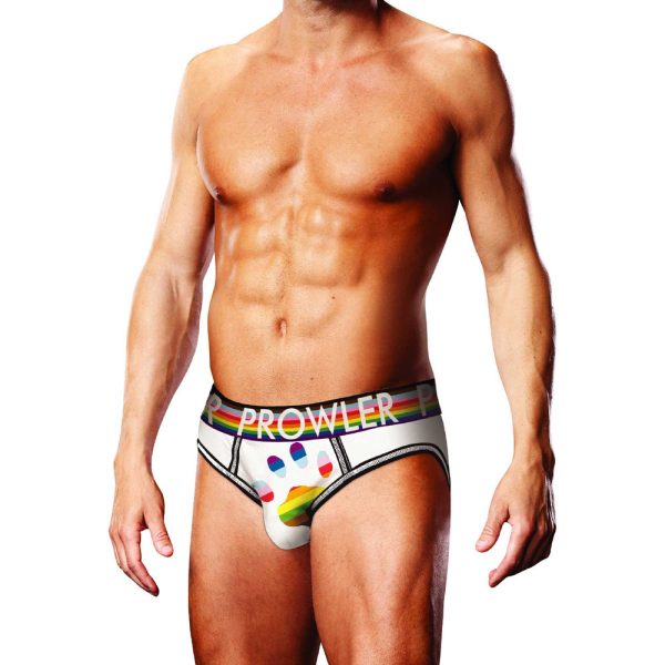 Prowler Oversized Paw Open Brief White L - Image 2