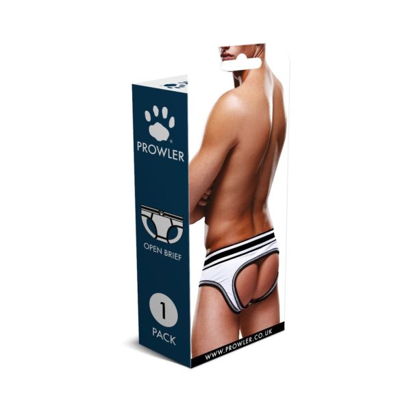 Prowler Open Brief White/Black M - Image 4