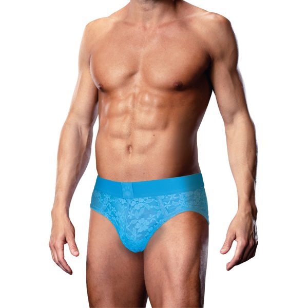 Prowler Lace Brief Neon Blue L - Image 2