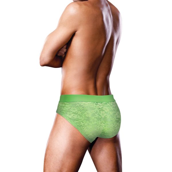 Prowler Lace Brief Neon Green S - Image 3