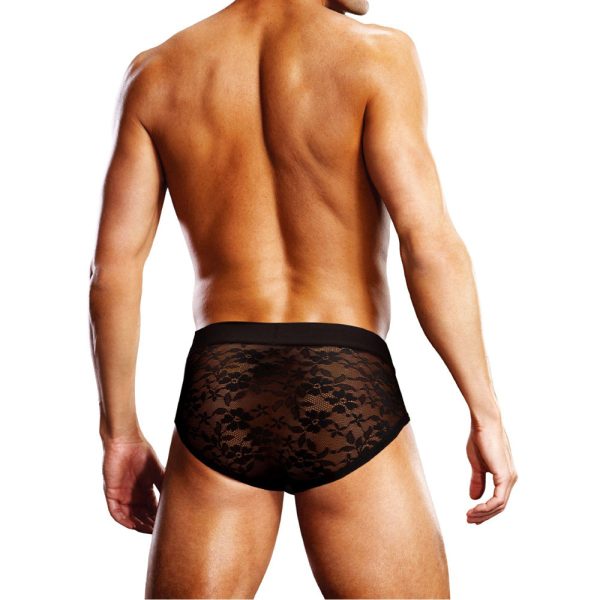 Prowler Lace Brief Black Black L - Image 3
