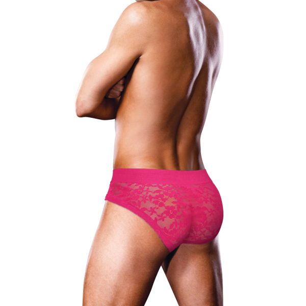 Prowler Lace Brief Pink XL - Image 3