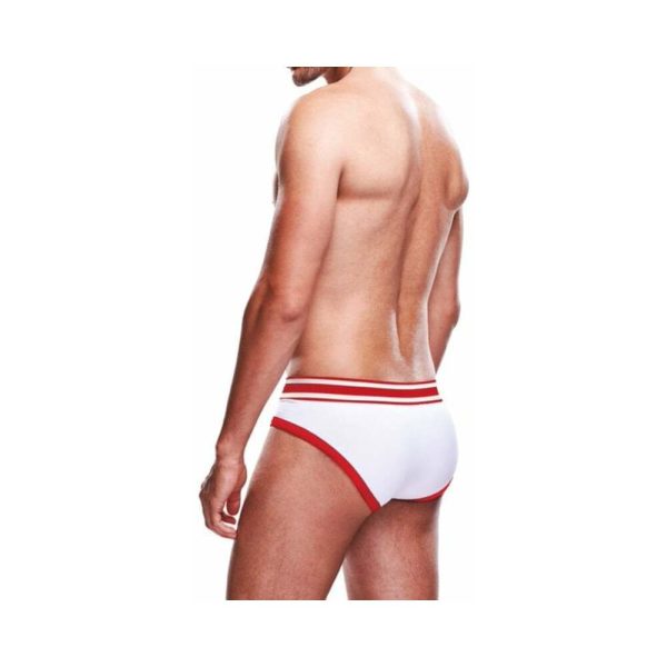 Prowler Brief White/Red M - Image 3
