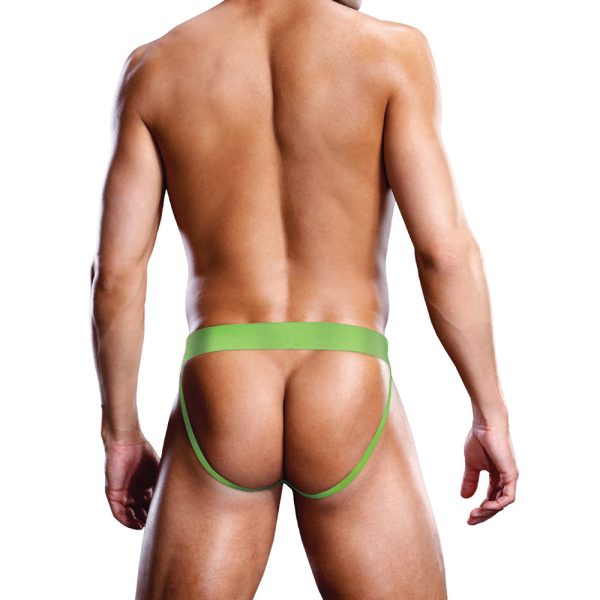 Prowler Lace Jock Strap Neon Green XL - Image 3