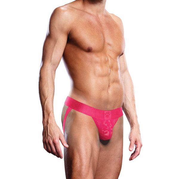 Prowler Lace Jock Strap Pink 2XL - Image 2