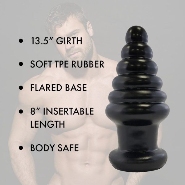 Prowler RED Twisted Tease Anal Plug Black - Image 2
