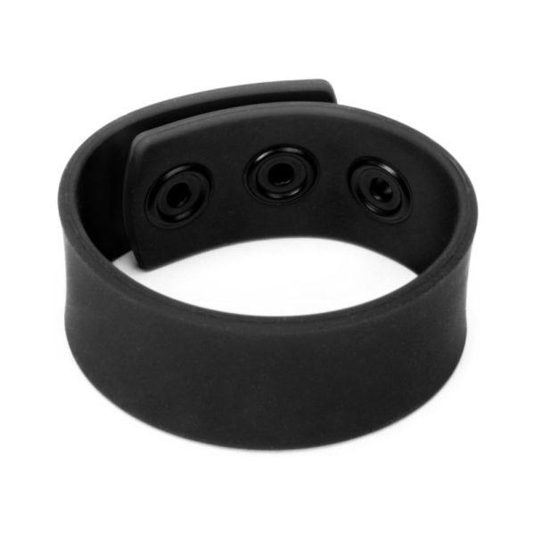 Prowler RED Silicone Cock Strap Black - Image 3