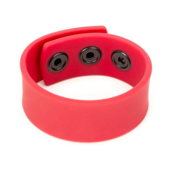 Prowler RED Silicone Cock Strap Red - Image 3