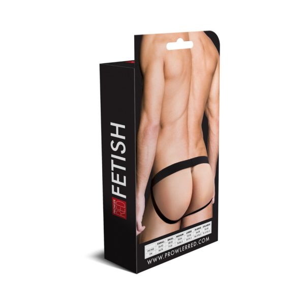 Prowler RED Assless Cockring Jock Strap Black M - Image 4