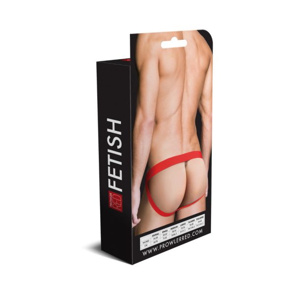 Prowler RED Assless Cockring Jock Strap Red L - Image 4