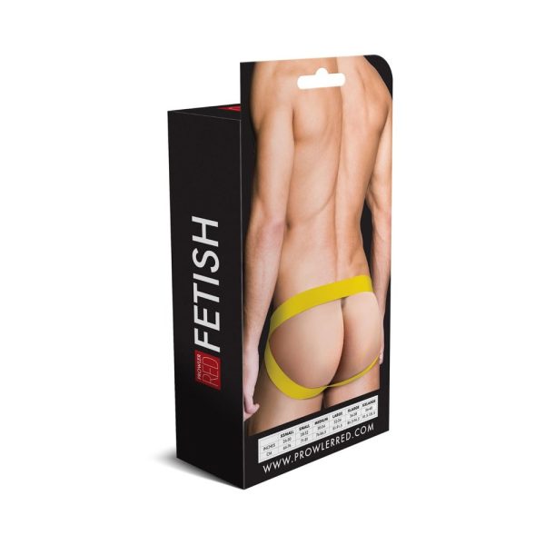 Prowler RED Assless Jock Strap Yellow M - Image 4